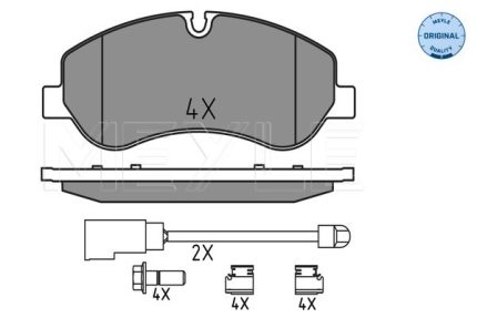 VMPG-51194 - 0252560217 Brake Pad | VMP Spares