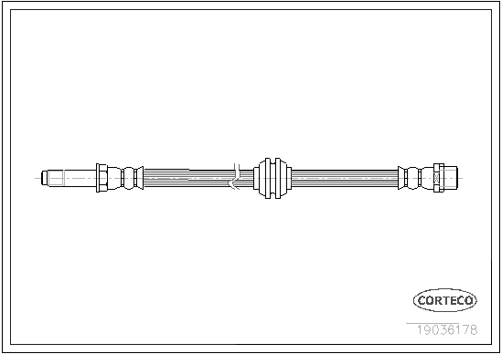 VMPG-55050 - 19036178 Hose,Brake | VMP Spares