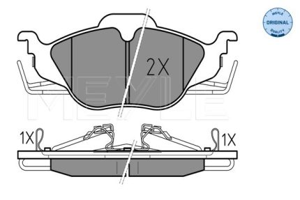 VMPG-63634 - 0252306317W Brake Pad | VMP Spares