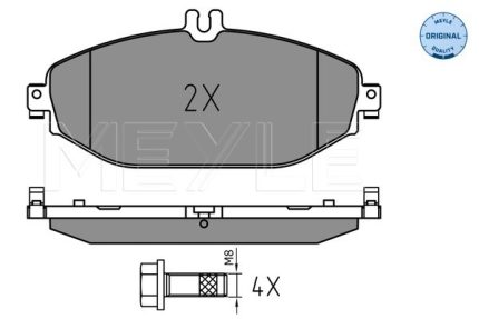 VMPG-66819 - 0252207619 Brake Pad | VMP Spares