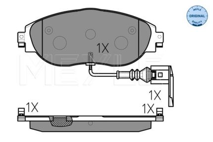 VMPG-67331 - 0252511720W Brake Pad | VMP Spares
