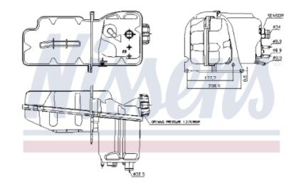 VMPG-68031 - 996050 Expansion Tank | VMP Spares