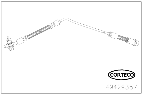 VMPG-69704 - 49429357 Hose,Brake | VMP Spares