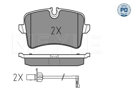 VMPG-70101 - 0252460617PD Brake Pad | VMP Spares