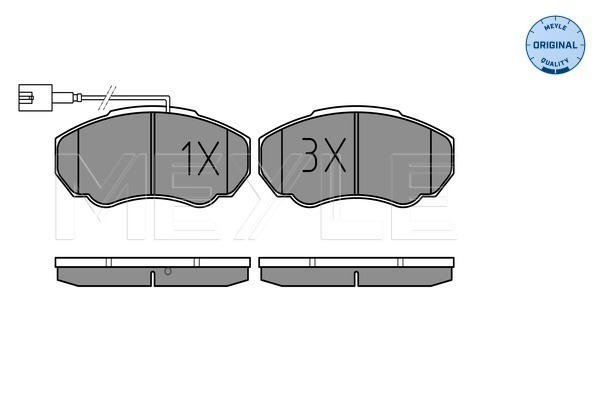 VMPG-71238 - 0252391719W Brake Pad | VMP Spares