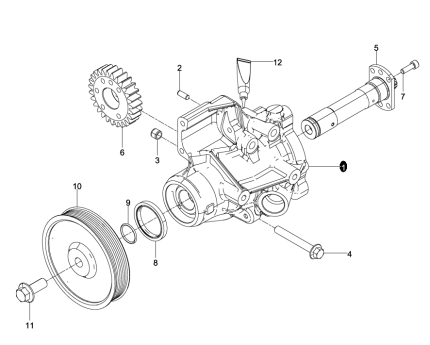 VMPG-71672 - 51385075053 Injector Pump Housing | VMP Spares