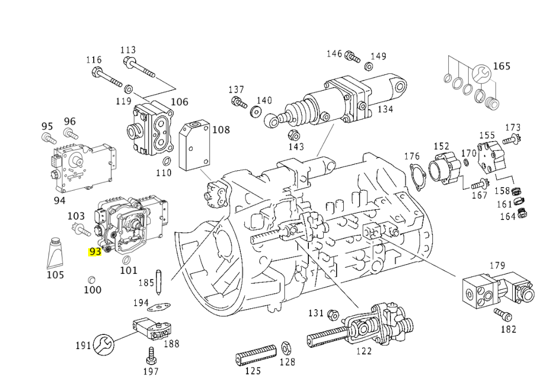 vmp-430685 VMPG-100042 - A0032605963 Control Unit,Gear Box | VMP Spares