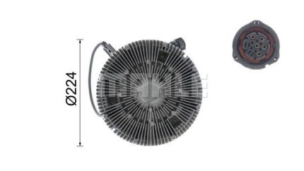 VMPG-130381 - CFC190000P Fan Clutch MAHLE-TERMAL | VMP Spares