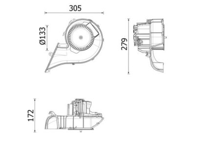 VMPG-185461 - AB348000P Heater Motor MAHLE-TERMAL | VMP Spares