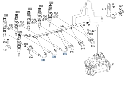 VMPG-194013 - A4700782910 Pipe,Injector | VMP Spares