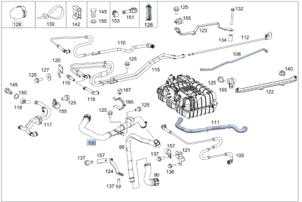 VMPG-254267 - A9625002905 Hose,Radiator | VMP Spares
