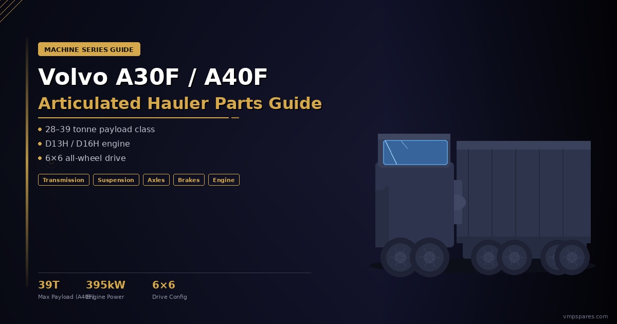 volvo-a30f-a40f-hauler-parts-guide | VMP Spares