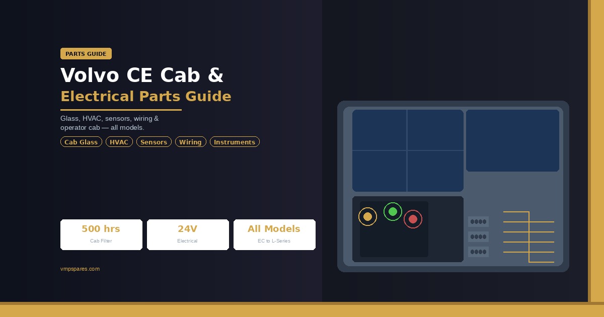 volvo-ce-cab-electrical-parts-guide | VMP Spares