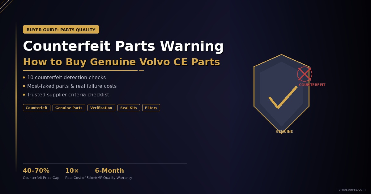volvo-ce-counterfeit-parts-guide | VMP Spares