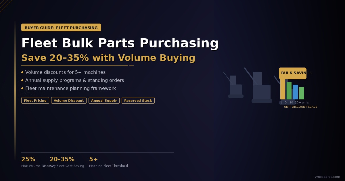 volvo-ce-fleet-bulk-purchasing-guide | VMP Spares