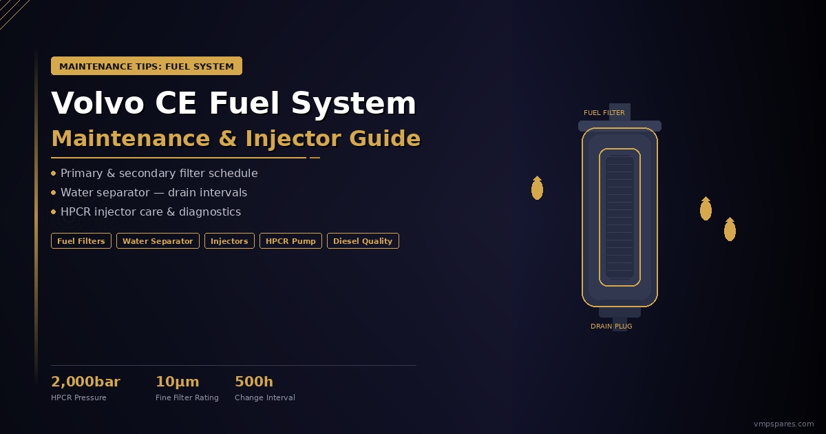 volvo-ce-fuel-system-maintenance-guide | VMP Spares