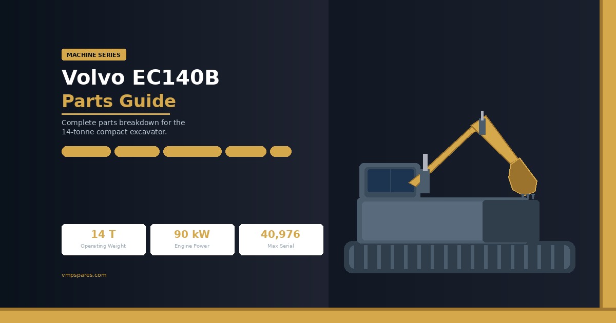 volvo-ec140b-parts-guide | VMP Spares