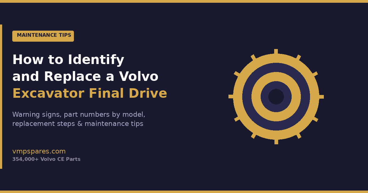 volvo-excavator-final-drive-guide | VMP Spares