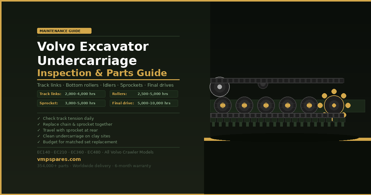 volvo-excavator-undercarriage-guide | VMP Spares