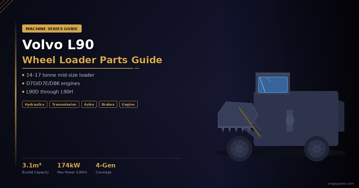 volvo-l90-wheel-loader-parts-guide | VMP Spares