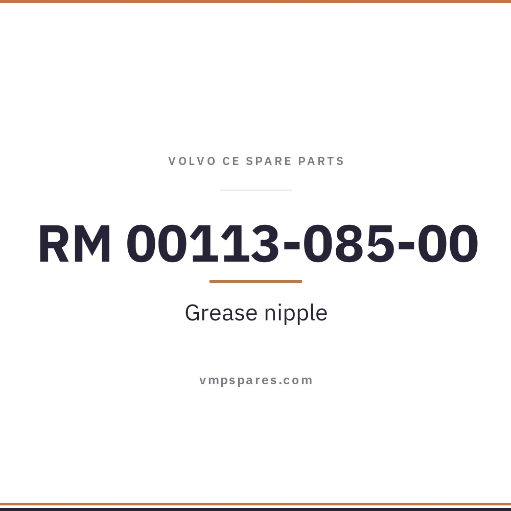 RM 00113-085-00 – Grease nipple