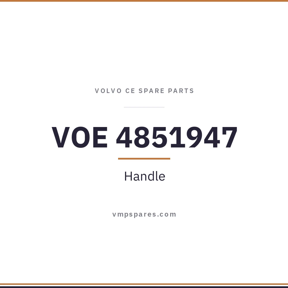 VOE 4851947 – Handle