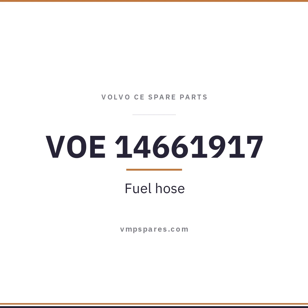 VOE 14661917 – Fuel hose