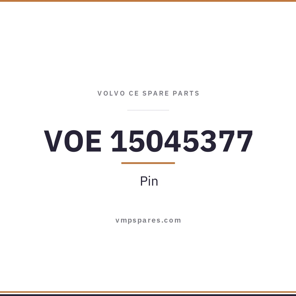 VOE 15045377 – Pin