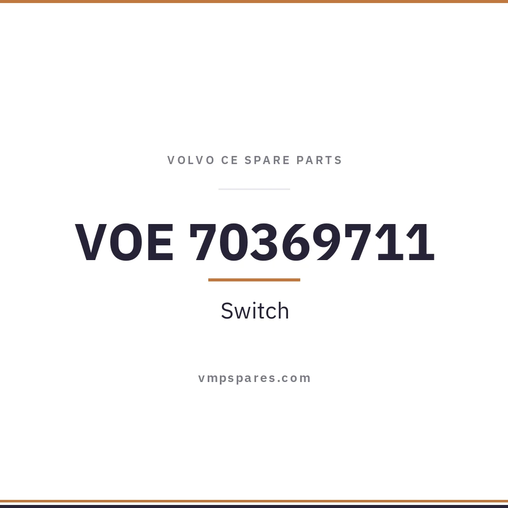 VOE 70369711 – Switch