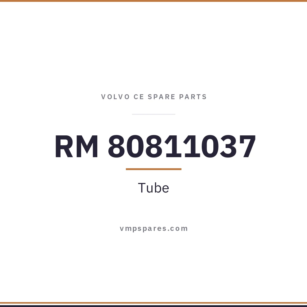 RM 80811037 – Tube