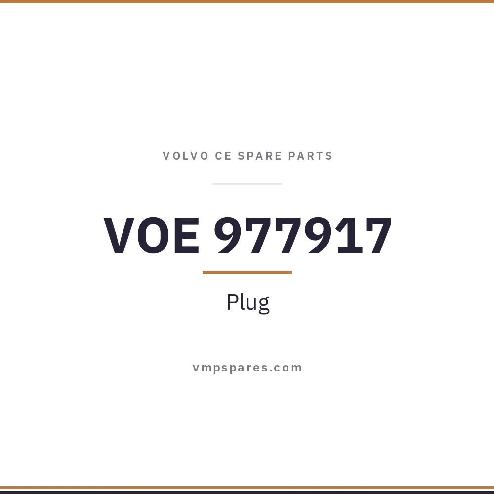 VOE 977917 – Plug