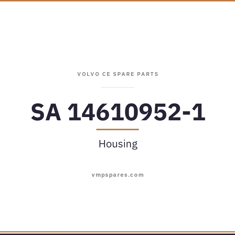 SA 14610952-1 – Housing
