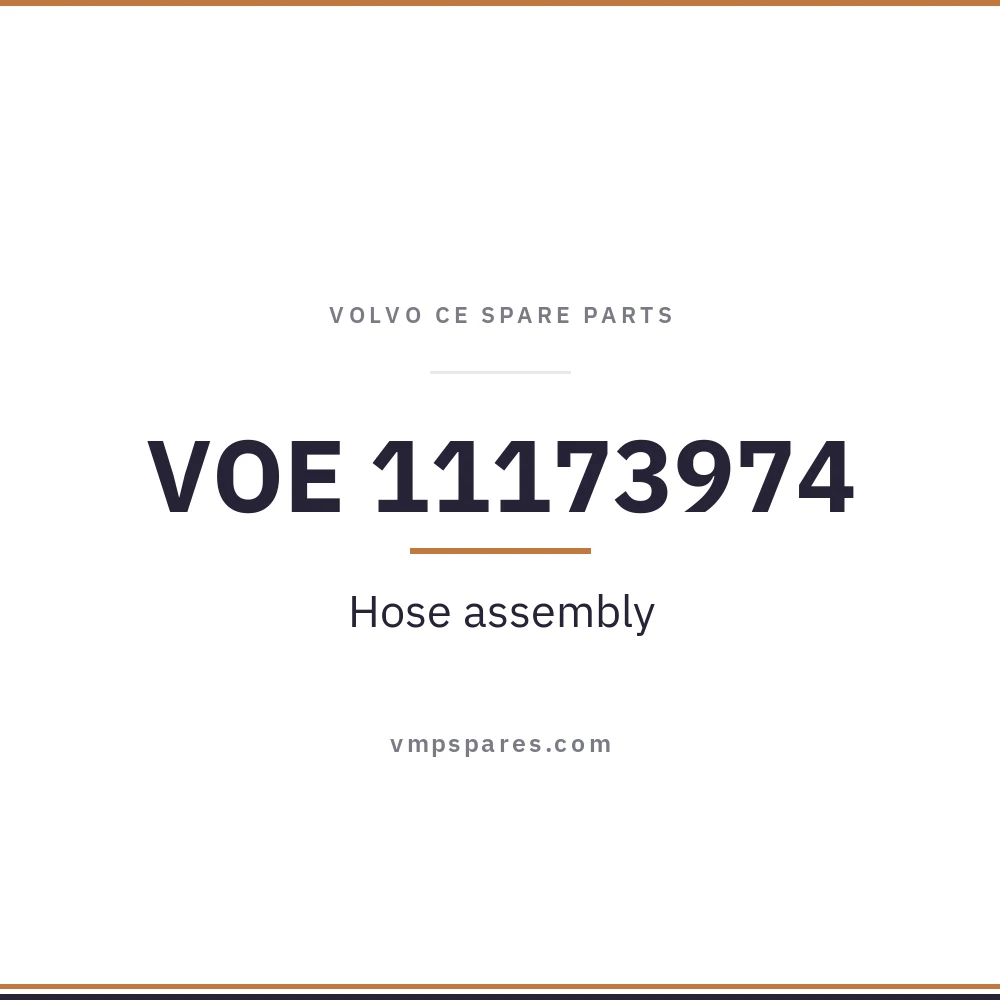 VOE 11173974 – Hose assembly
