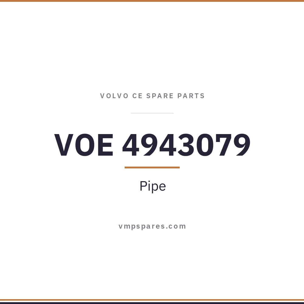 VOE 4943079 – Pipe