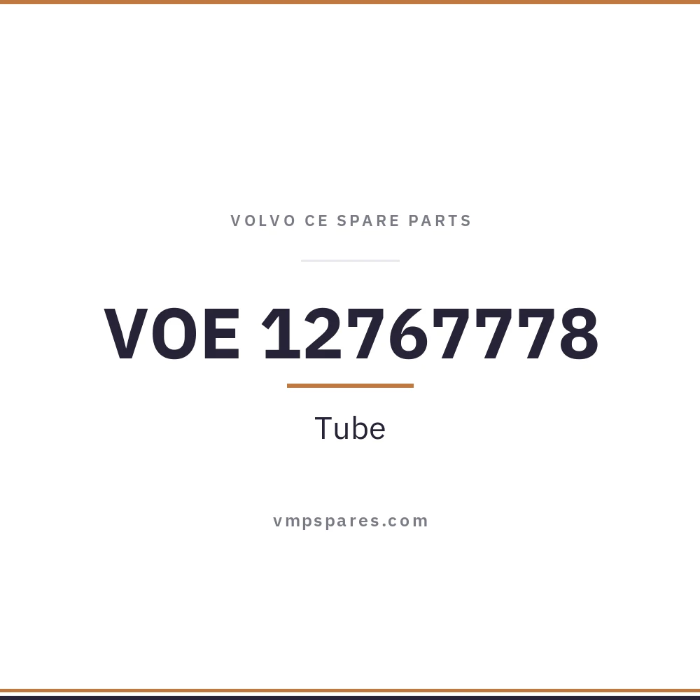 VOE 12767778 – Tube