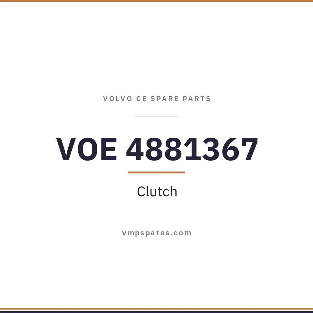 VOE 4881367 – Clutch
