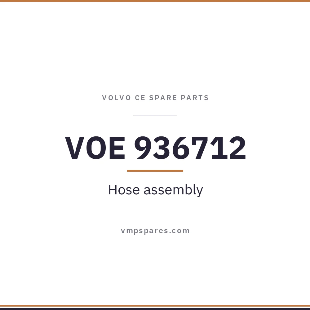 VOE 936712 – Hose assembly