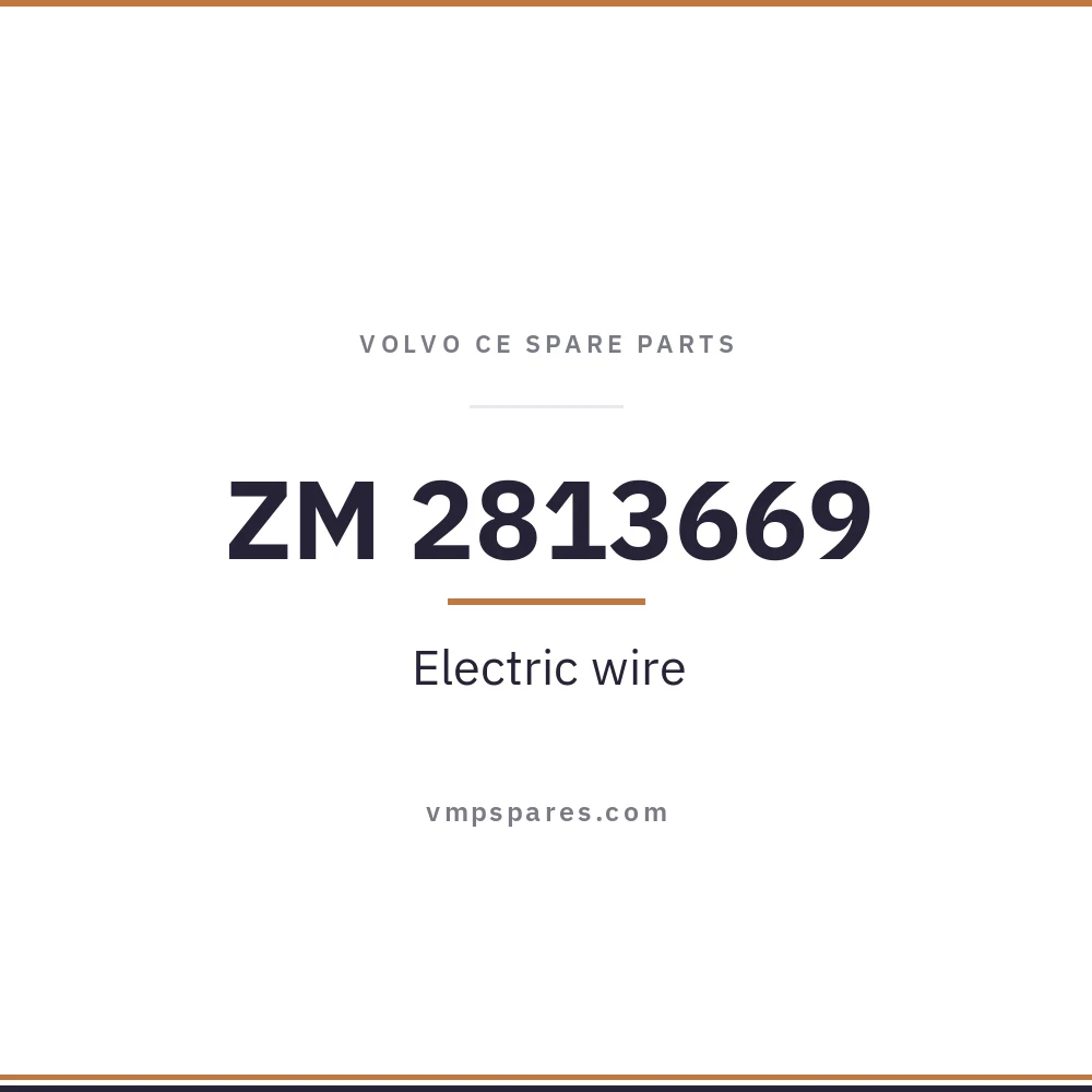 ZM 2813669 – Electric wire