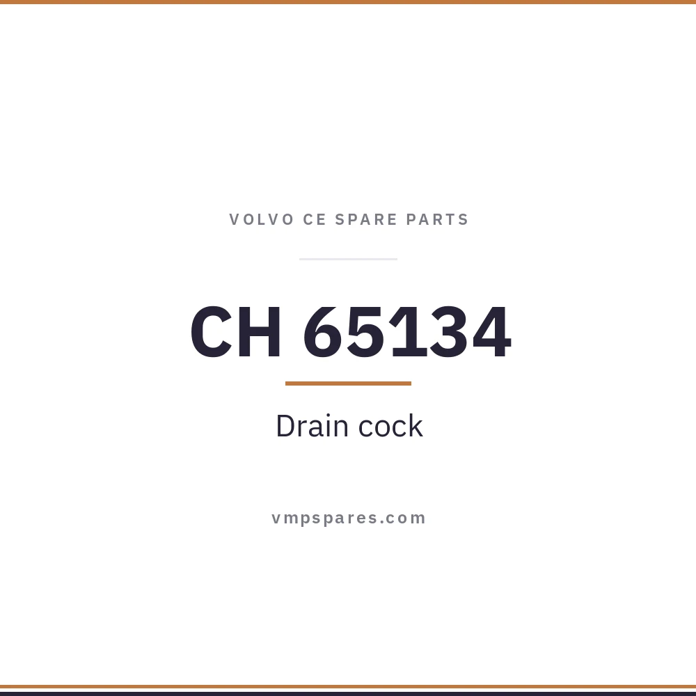 CH 65134 – Drain cock