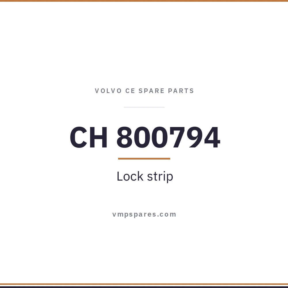 CH 800794 – Lock strip