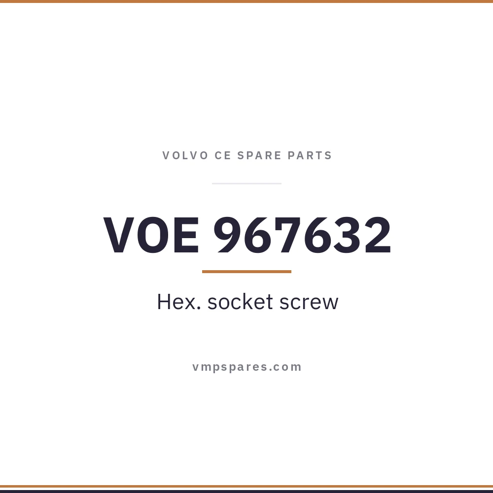 VOE 967632 – Hex. socket screw