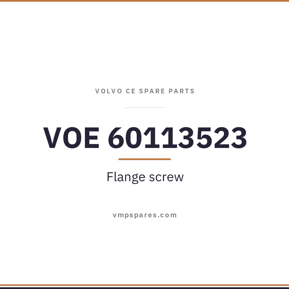 VOE 60113523 – Flange screw