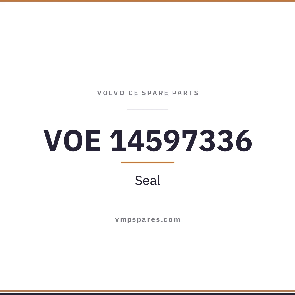VOE 14597336 – Seal
