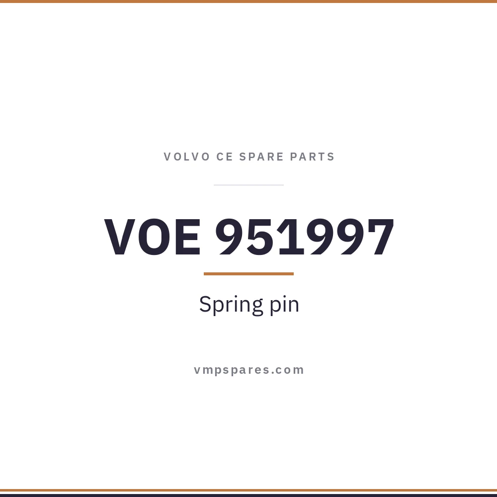 VOE 951997 – Spring pin