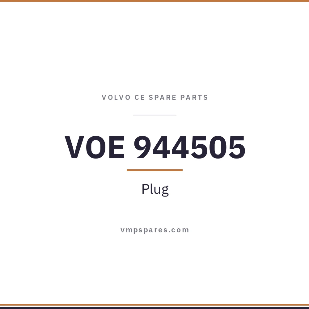 VOE 944505 – Plug