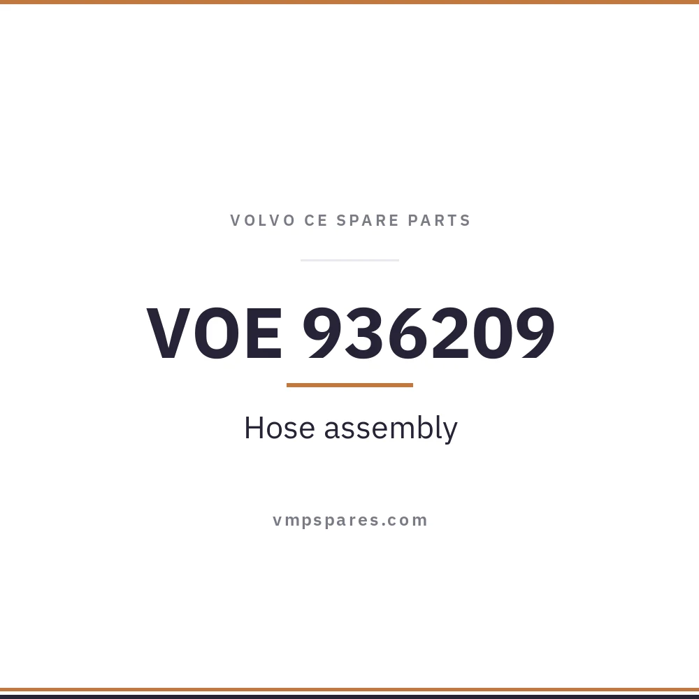 VOE 936209 – Hose assembly