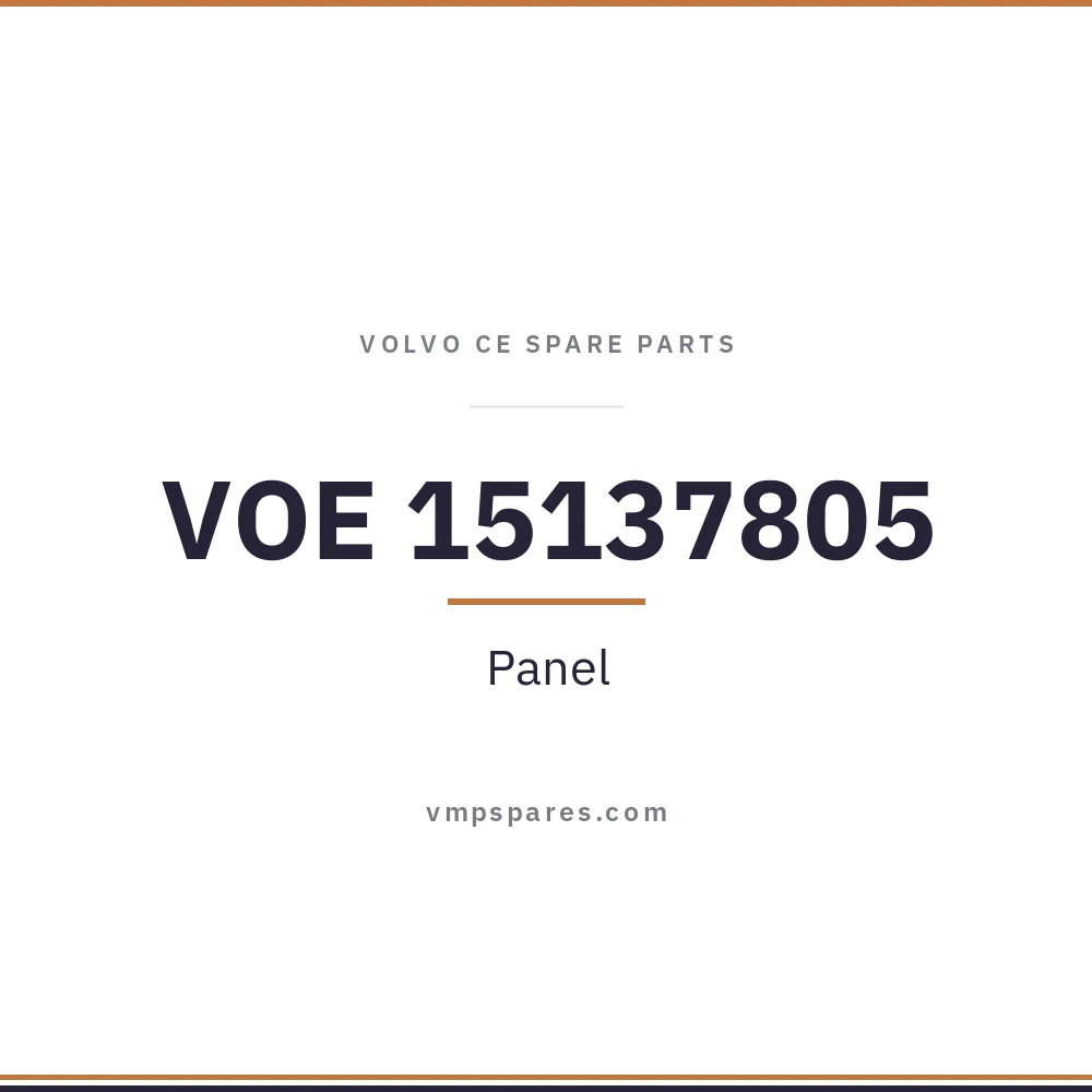 VOE 15137805 – Panel