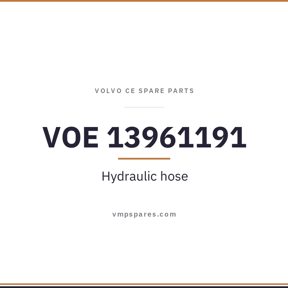 VOE 13961191 – Hydraulic hose