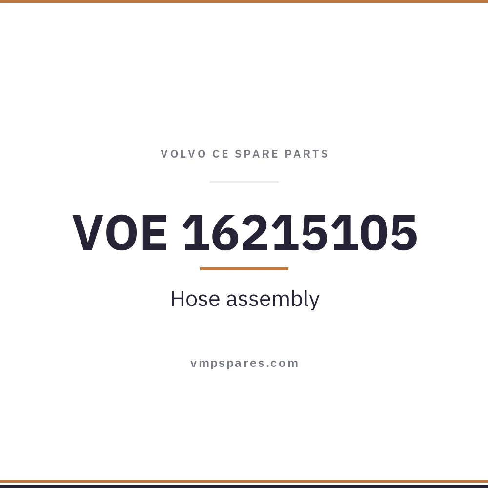 VOE 16215105 – Hose assembly