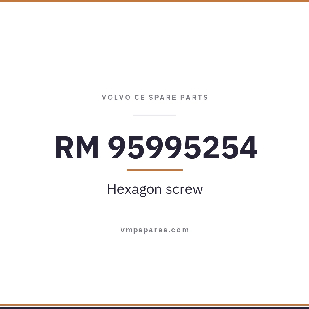 RM 95995254 – Hexagon screw